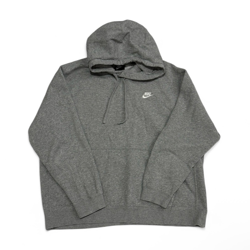 Nike Men's Heather Gray Hoodie